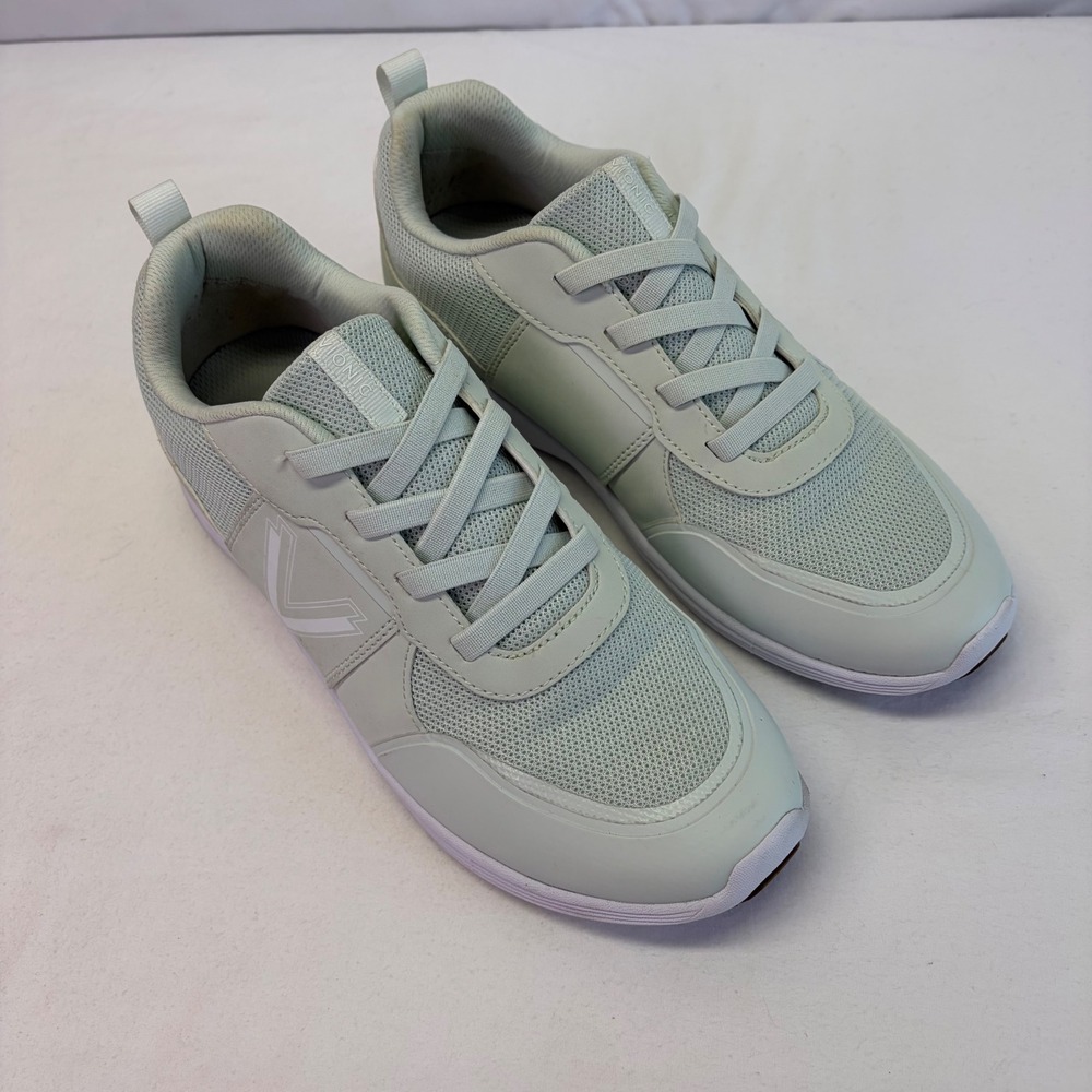 Vionic Shay II Sneakers Women 8.5 Frost Green Mesh Walking Comfort Shoes Active